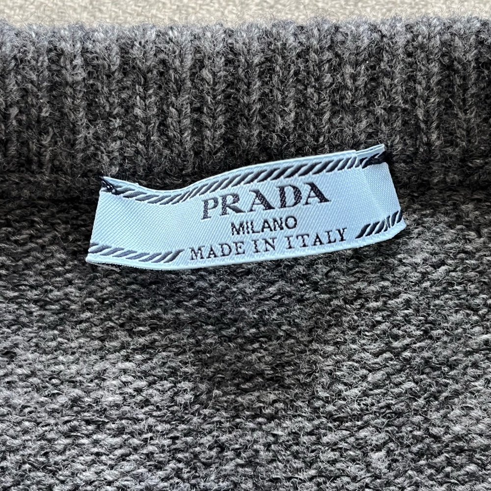 Prada Wool and Cashmere Skirt with Split - Picture 5 of 7
